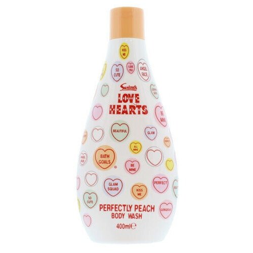 Swizzels Love Hearts Perfectly Peach Body Wash 400ml