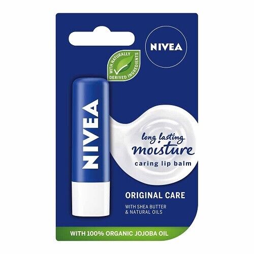 Nivea Lip Balm Original Care Spf 4.8g