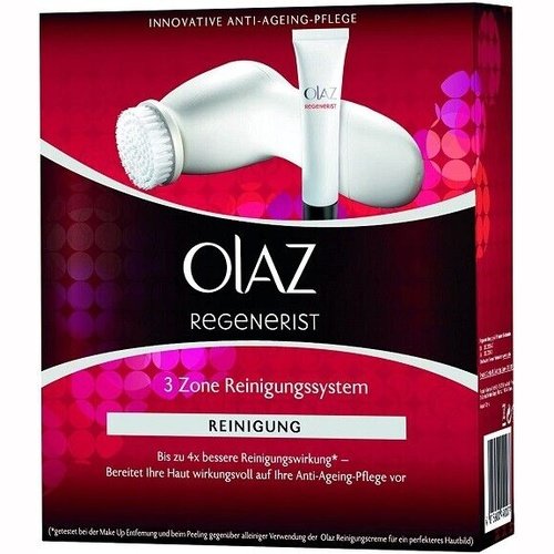 Olaz Regenerist 3 Zone Facial Cleansing Brush With 2 Rotation Speeds