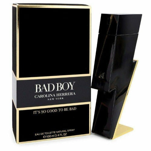 CAROLINA HERRERA BAD BOY 100ML EAU DE TOILETTE SPRAY - LuxePerfumes