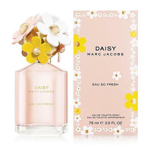 MARC JACOBS DAISY EAU SO FRESH 75ML EAU DE TOILETTE SPRAY BRAND NEW & SEALED - LuxePerfumes