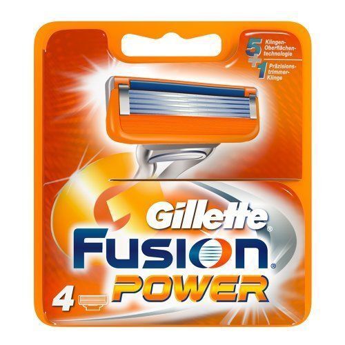 Gillette Fusion Power Cartridges - 4 Cartridges