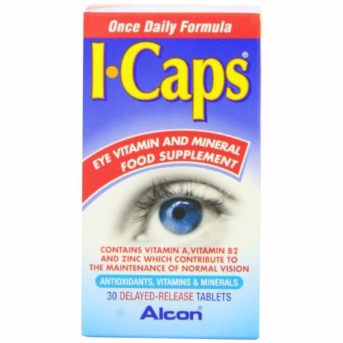 I-CAPS EYE VITAMIN AND MINERAL - 30 TABLETS