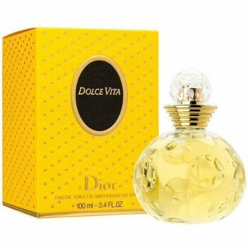 CHRISTIAN DIOR DOLCE VITA 100ML EAU DE TOILETTE SPRAY - LuxePerfumes