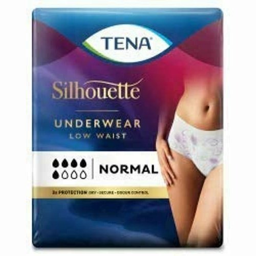 Tena Silhouette Blanc Lady Pants Normal Size M Pack Of 6