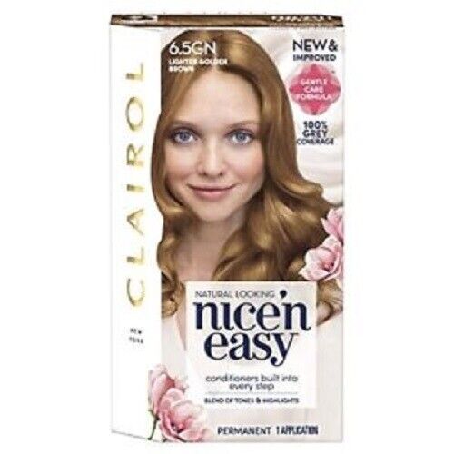 Clairol Nice N Easy Lighter Golden Brown 6.5GN