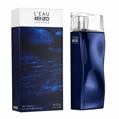 KENZO LEAU INTENSE POUR HOMME 100ML EDT SPRAY BRAND NEW & SEALED - LuxePerfumes