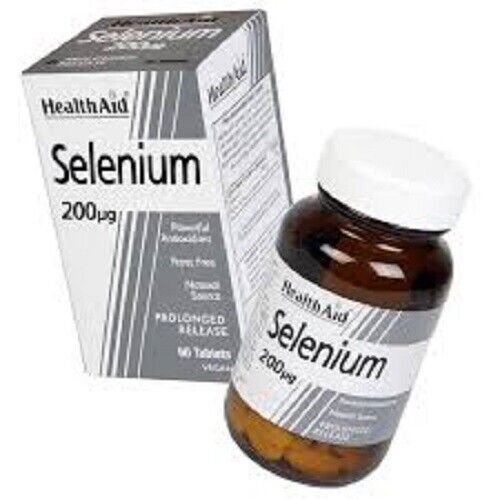 Health Aid Selenium 200ug 60 Tablets