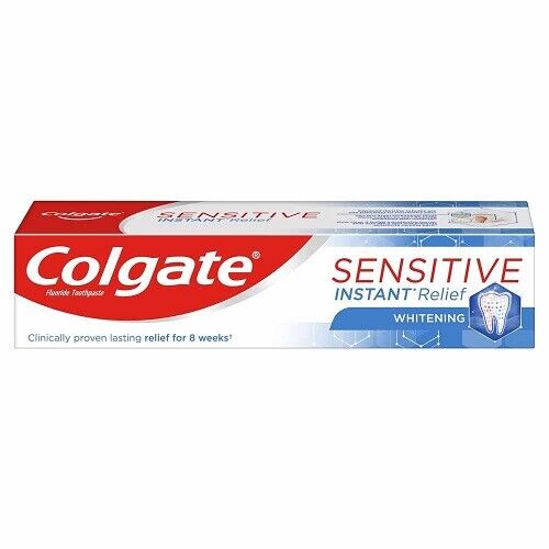 Colgate Sensitive Instant Relief Whitening Toothpaste -75g