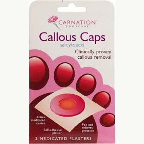 Carnation Footcare Callous Caps 2 Medicated Plasters