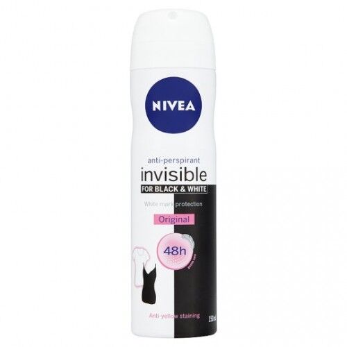 Nivea Women Invisible Black & White Original Antiperspirant Spray - 150ml