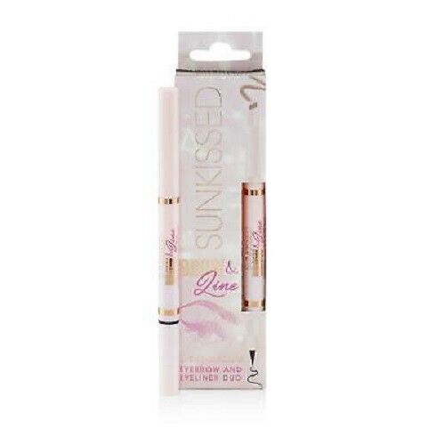 Sunkissed Brow & Line Light-medium Eyebrow And Eyeliner Duo