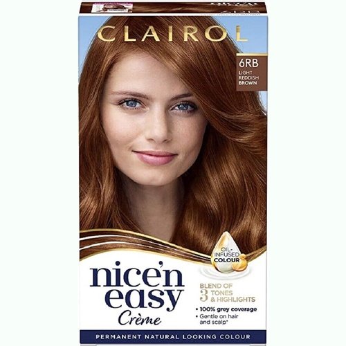 Clairol Nice N Easy 6RB Light Reddish Brown