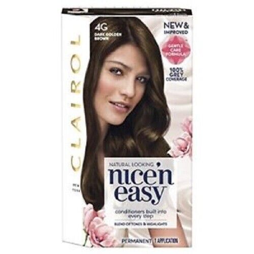 Clairol Nice N Easy Dark Golden Brown 4G