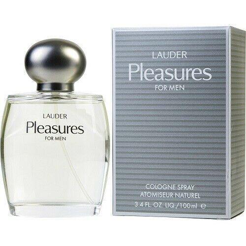 ESTEE LAUDER PLEASURES FOR MEN 100ML COLOGNE SPRAY BRAND NEW & SEALED - LuxePerfumes