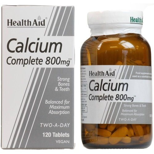 Health Aid Calcium Complete 800mg - 120 Tablets