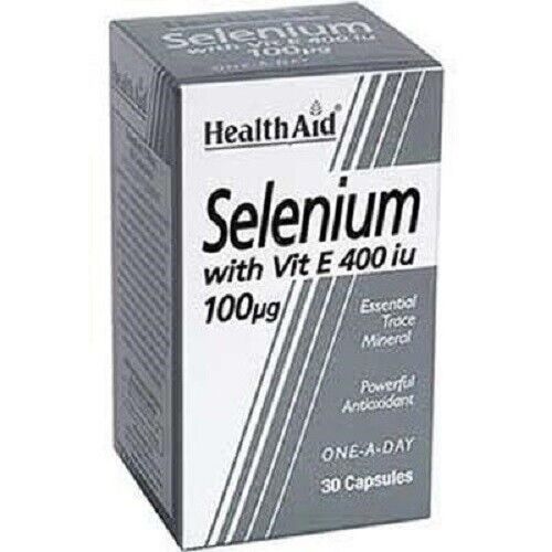 Healthaid Selenium Wityh Vit E 400iu 30 Capsules