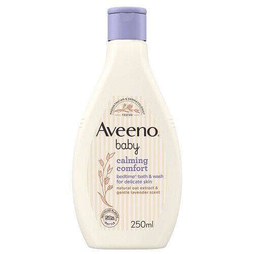 Aveeno Baby Calming Comfort Bedtime 250ml Lotion For Delicate Skin