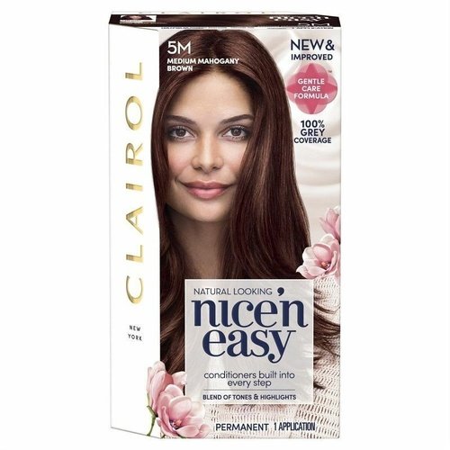 Clairol Nice N Easy Medium Brown 5m Medium Mahogany Brown