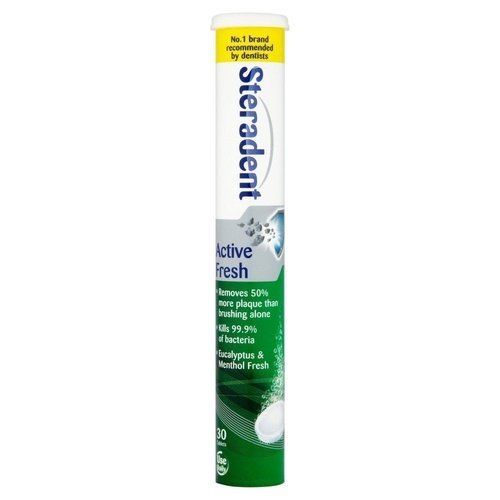 Steradent Active Fresh Daily Cleaner - 30 Tablets