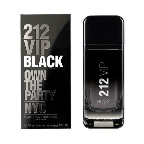 CAROLINA HERRERA 212 VIP BLACK FOR MEN 100ML EDP SPRAY BRAND NEW & SEALED - LuxePerfumes