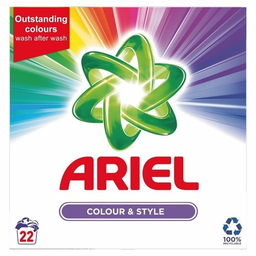 Ariel  Colour & Style Washing Laundry Detergent Powder-22 Washes
