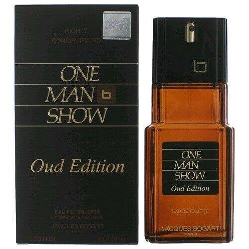 JACQUES BOGART ONE MAN SHOW OUD EDITION 100ML EAU DE TOILETTE SPRAY - LuxePerfumes