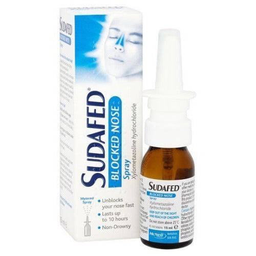 Sudafed Blocked Nose Spray - 15ml