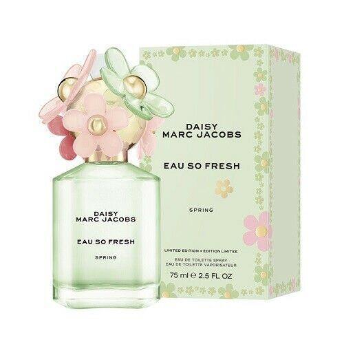 MARC JACOBS DAISY EAU SO FRESH SPRING 75ML EAU DE TOILETTE SPRAY NEW & SEALED - LuxePerfumes