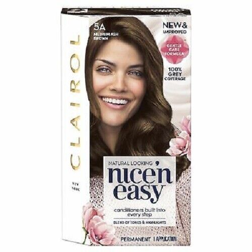 Clairol Nice N Easy Medium Brown 5a Medium Ash Brown