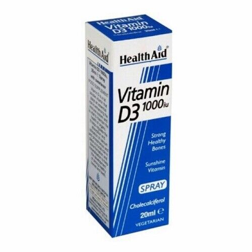 Healthaid Vitamin D3 1000iu Oral Spray 20ml