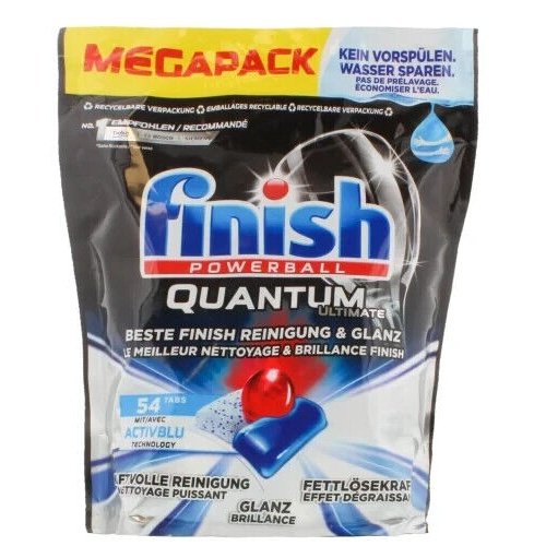 Finish Powerball Quantum Ultimate Dishwasher 54 Tablets