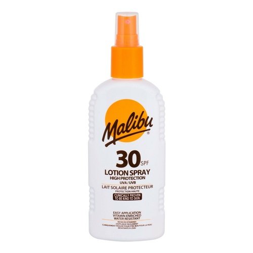 Malibu 30spf Lotion Spray High Protection 200ml