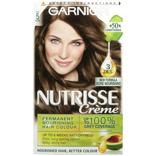 Garnier Nutrisse Creme 5 Mocha Brown Hair Colour