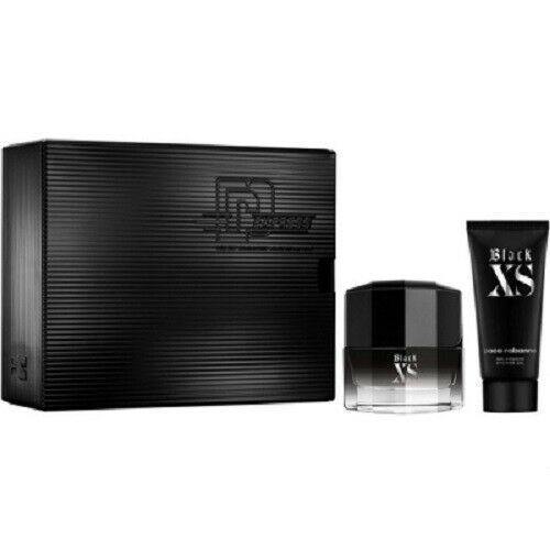 Paco Rabanne Black Xs For Him 50ml Eau De Toilette + 100ml Shower Gel Gift Set - LuxePerfumes