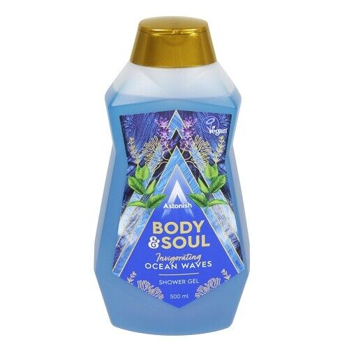 Astonish Body & Soul Invigorating Ocean Waves Shower Gel 500ml