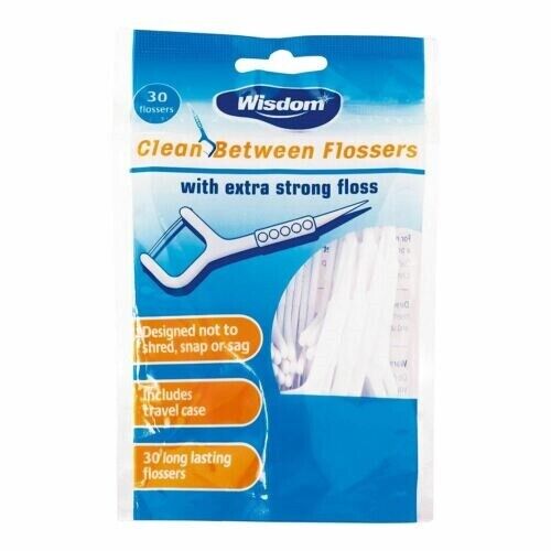 Wisdom Clean Between Flosserss 30pcs