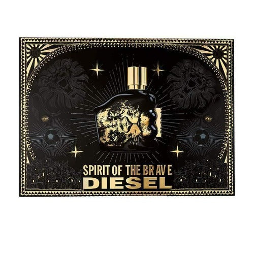 Diesel Spirit Of The Brave 50ml Eau De Toilette + 100ml Shower Gel Gift Set - LuxePerfumes