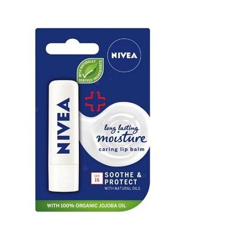 Nivea Lip Balm Soothe & Protect Spf 4.8g