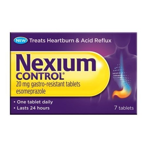 Nexium Control 20mg Gastro-resistant Tablets - 7 Tablets