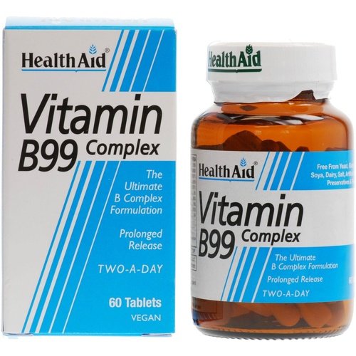 Health Aid Vitamin B99 Complex - 60 Tablets