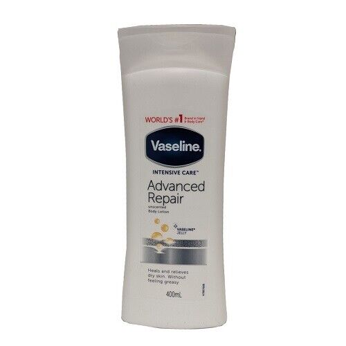 Vaseline Intensive Care Advanced Repair Fragrance Free Body Lotion - 400ml