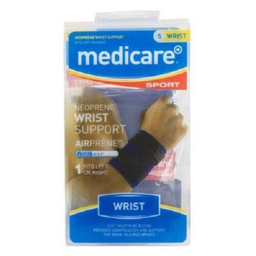 Medicare Sport Neoprene Wrist Support Airprene Size M