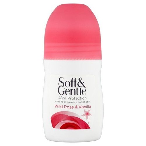 Soft & Gentle Wild Rose & Vanilla Anti-perspirant Deodorant Roll On 50ml