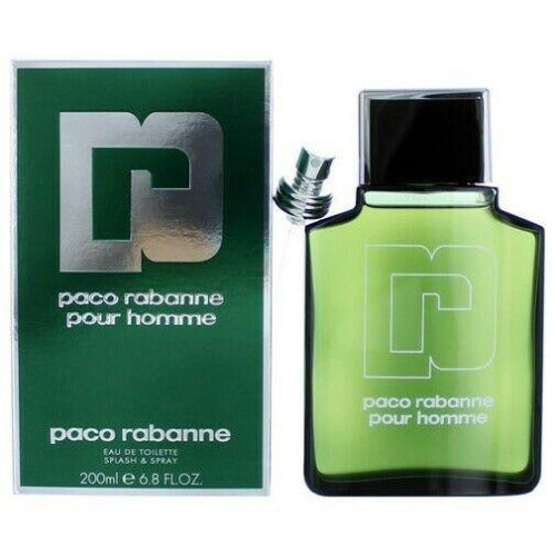 PACO RABANNE POUR HOMME 200ML EAU DE TOILETTE SPLASH & SPRAY - LuxePerfumes