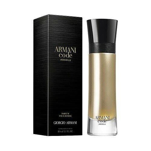 ARMANI CODE ABSOLU POUR HOMME 110ML EAU DE PARFUM SPRAY - LuxePerfumes