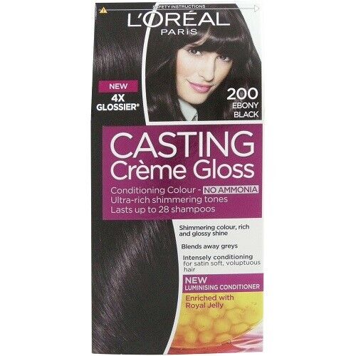 L'oreal Casting Creme Gloss No Ammonia Ebony Black 200