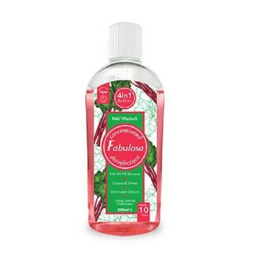 Fabulosa Disinfectant Wild Rhubarb 220ml