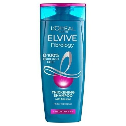 L'oreal Elvive Fibrilogy Thickening Shampoo With Filloxane 250ml