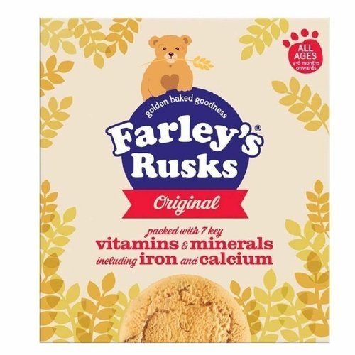 Heinz All Ages 4-6 Months Onwards Farley's Rusks Original Value Pack 300g